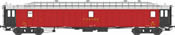 French EST Railroad Postal Van Class OCEM 21,6 m Era II, dark red, grey roof